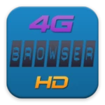 Logo of 4G Browser HD android Application 